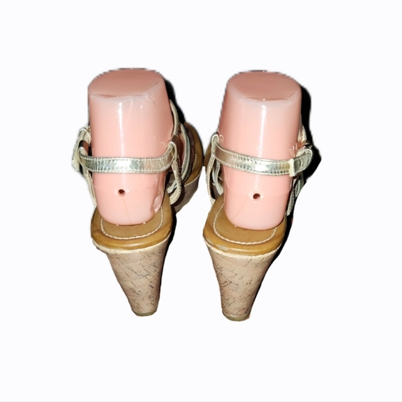 BCBG | Women's Gold Sandals - Picture 4 of 5